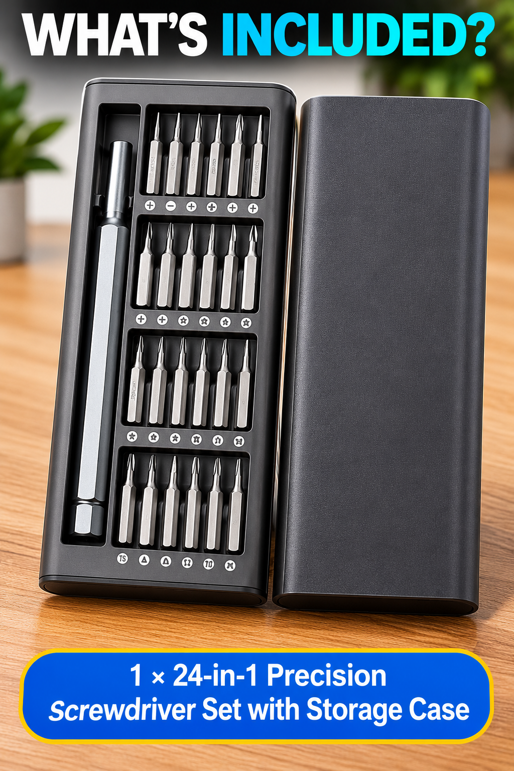 24-in-1 Precision Screwdriver Set – Magnetic Mini Repair Tool Kit